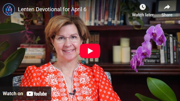 Click to watch today's devotional. 